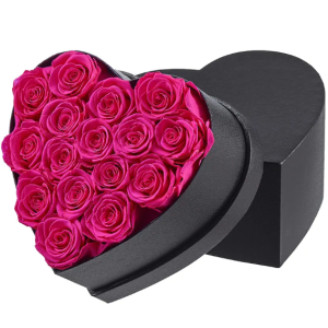 SRIforever Purple Rose Heart Box